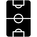 Soccer Field solid icon