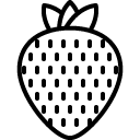 Strawberries line icon