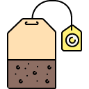 Tea bag line icon