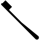 Toothbrush solid icon