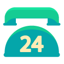 Twenty Four Hour Phone Line freebie icon