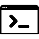 URL Window glyph Icon