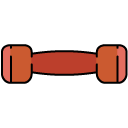 Weight_1 filled outline icon