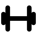 Weights line icon