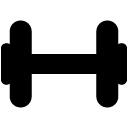 Weights solid icon