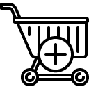 add cart line icon