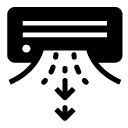 air conditioner glyph Icon