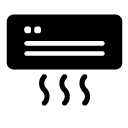 air conditioner glyph Icon