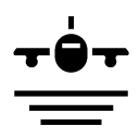airplane_1 glyph Icon