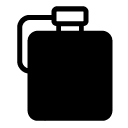 alcohol canister one glyph Icon