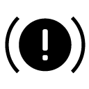 alert glyph Icon