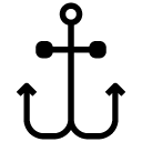 anchor 1 glyph Icon