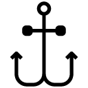 anchor 1 line Icon