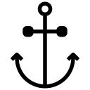 anchor glyph Icon
