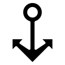 anchor glyph Icon copy