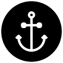 anchor symbol glyph Icon