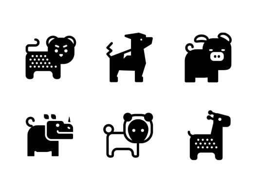 animals-glyph-icons