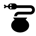 arabian snake glyph Icon