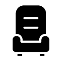 armchair glyph Icon