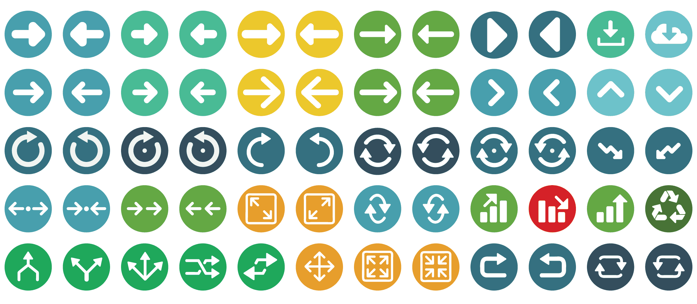 arrows-flat-icons-vol-1-preview