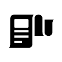 article document 1 glyph Icon