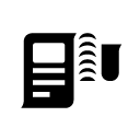 article document 2 glyph Icon