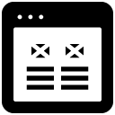 article double glyph Icon