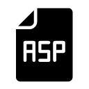 asp glyph Icon