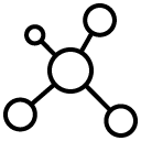 atoms line Icon