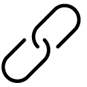 attachment three glyph Icon