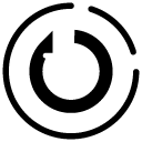 auto saving settings glyph Icon