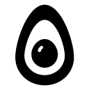 avocado glyph Icon