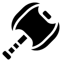 axe glyph Icon