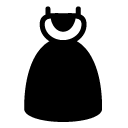 ballgown glyph Icon