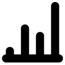 bar chart solid icon