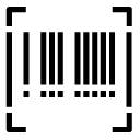 bar code glyph Icon