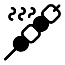 barbeque glyph Icon