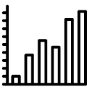 bars chart_1 solid icon