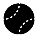 base ball glyph Icon