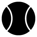 baseball glyph Icon