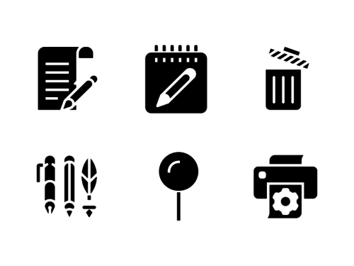 basic-content-glyph-icons