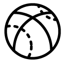 basket ball line Icon
