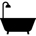 bathtub line icon