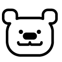 bear line Icon