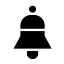 bell 6 glyph Icon