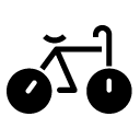 bicycle glyph Icon