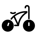 bike glyph Icon