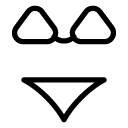 bikini line Icon