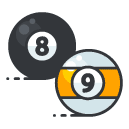 billiard balls freebie icon