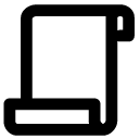 blank document line icon